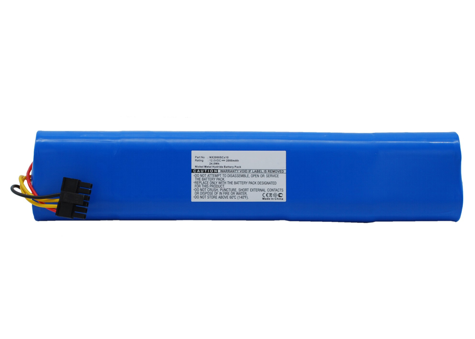 Synergy Digital Vacuum Cleaner Battery, Compatible with Neato 945-0123 Vacuum Cleaner Battery (Ni-MH, 12V, 2000mAh)