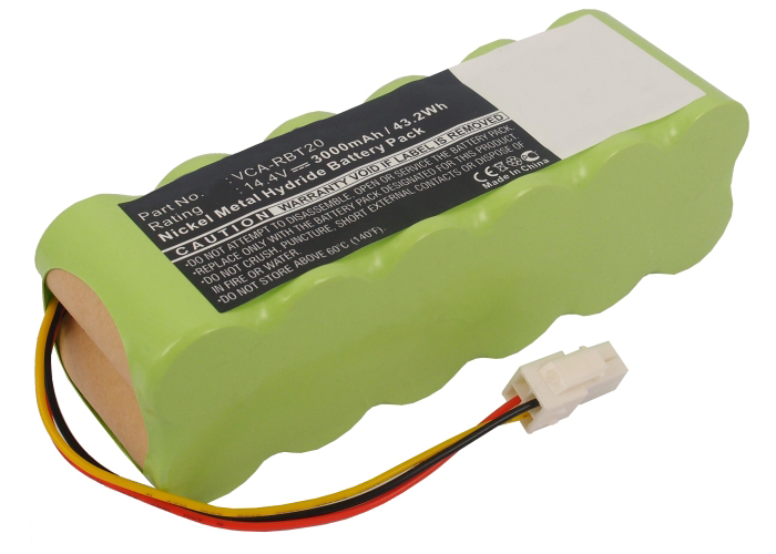 Synergy Digital Vacuum Cleaner Battery, Compatible with Samsung VCA-RBT20 Vacuum Cleaner Battery (Ni-MH, 14.4V, 3000mAh)