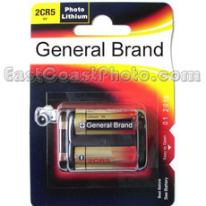 General Brand 2CR5 6v Lithium Battery