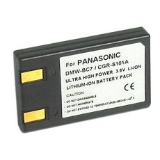 Power-2000 CGR-S101A Lithium-Ion Battery (3.6V, 800mAh) - replacement for Panasonic CGR-S101A Battery