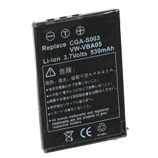 Power-2000 CGA-S003 Lithium-Ion Battery (3.7v 530mAh) Replacement for the Panasonic CGA-S003 Battery