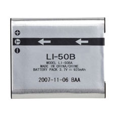 LI-50B Lithium-Ion Battery - Ultra High Capacity (1000 mAh) - replacement for Olympus LI-50B Battery