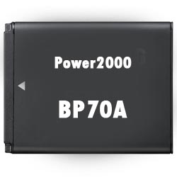 BP70A Rechargeable Battery - Ultra High Capacity (7.4v 1000 mAh) Replacement For Samsung BP-70A Battery
