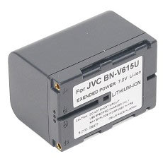 Power-2000 BN-V615U Lithium-Ion Battery Pack (7.2v, 2400mAh) - replacement for JVC BN-V615U Camcorder Battery
