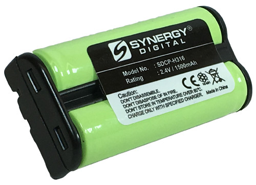 BATT-2431 - Ni-MH, 2.4 Volt, 1500 mAh, Ultra Hi-Capacity Battery - Replacement Battery for PANASONIC HHR-P546A, TYPE 23,  Cordless Phone Battery