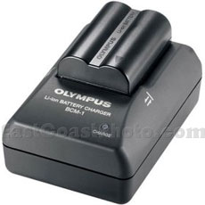 Olympus BCM1 Battery Charger that charges BLM-1 Li-ion Battery