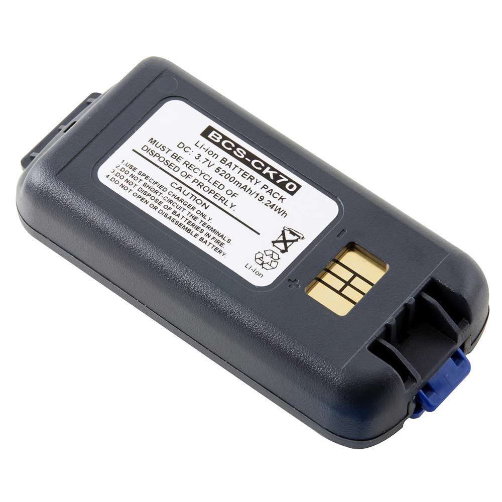 BCS-CK70 Ultra High Capacity (Li-Ion, 3.7, 5200 mAh) Battery - Replacement for Intermec - 318-046-001, Intermec - 318-046-011, Intermec - 1001AB01, Intermec - 1001AB02 Batteries