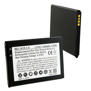 BLI-1419-1.6 Li-Ion Battery - Rechargeable Ultra High Capacity (Li-Ion 3.7V 1600mAh) - Replacement For ALCATEL TLI20F2 and TLI20F1 Cellphone Battery