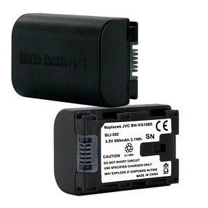 BLI-392 LI-ION Battery - Rechargeable Ultra High Capacity (LI-ION 3.5V 890mAh) - Replacement For JVC BN-VG108E Camcorder Battery