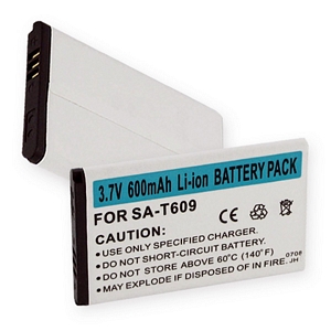 BLI-998-.6 Li-Ion Battery - Rechargeable Ultra High Capacity (Li-Ion 3.7V 600mAh) - Replacement For Samsung T609/T619 Cellphone Battery