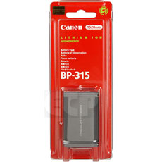 Canon BP-315 Lithium Ion Rechargeable Battery (7.4 volt - 1520 mAh)