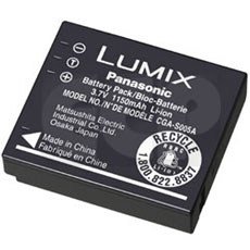 Panasonic CGA-S005 a/1b Lithium-Ion Rechargeable Battery - (3.7v 1150 mAh)