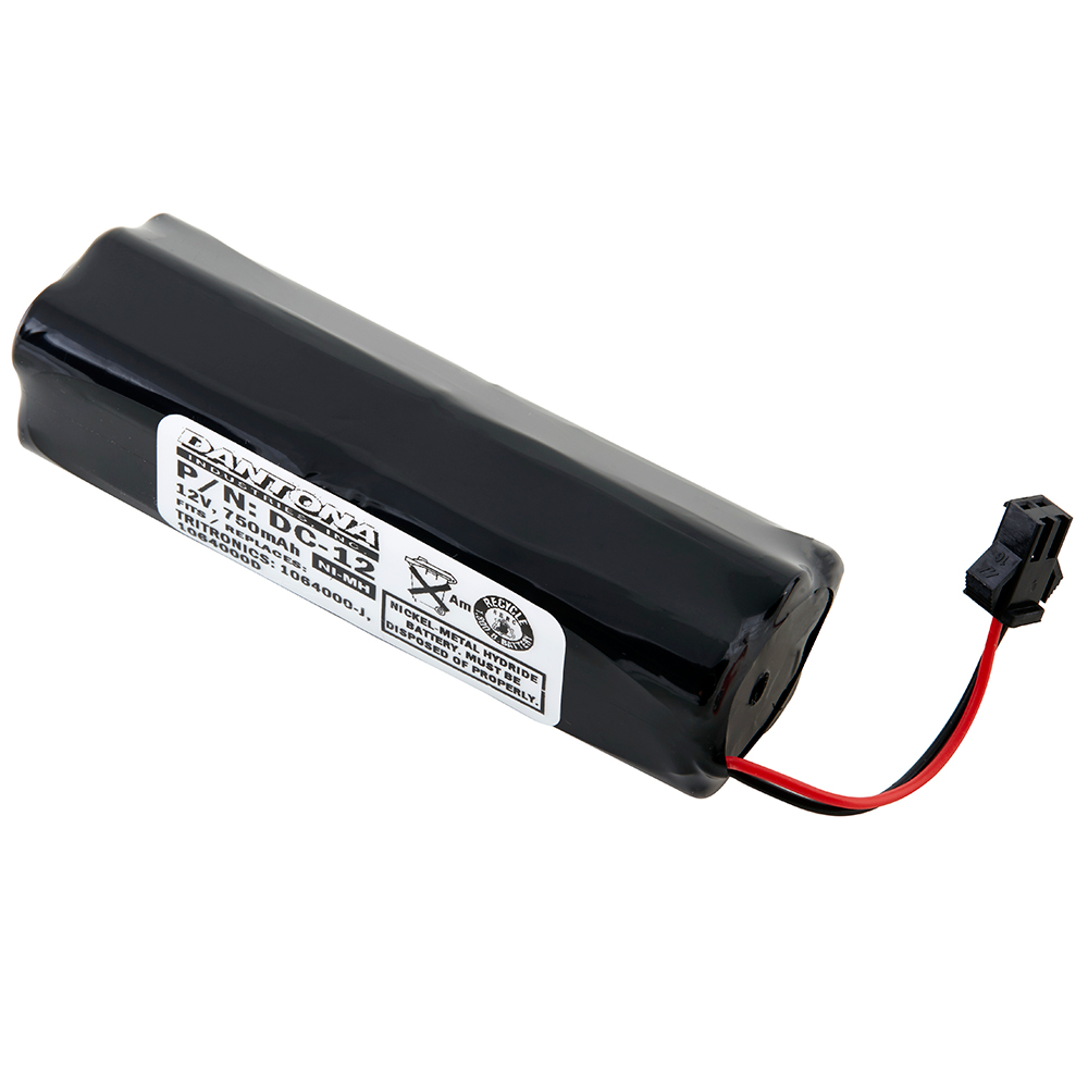 DC-12 Ultra High Capacity (Ni-MH, 12V, 750 mAh) Battery - Replacement for Interstate - NIC0987, SportDOG - SD-BEEP, SportDOG - UplandHunter Accessory Beeper, SportDOG - UplandHunter 1875 Add-A-Dog Collar Batteries