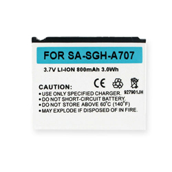 BLI 1000-.7 Li-Ion Battery - Rechargable Ultra High Capacity (800 mAh) - Replacement For Samsung SGH-A707 Cellphone Battery
