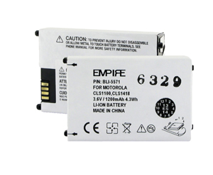 BLI-5571 Li-Ion Battery - Rechargeable Ultra High Capacity (900 mAh) - replacement for Motorola SNN5571B Battery