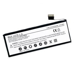 BLP-1279-1.6 Li-Pol Battery - Rechargable Ultra High Capacity (Li-Pol 3.8V 1570 mAh) - Replacement For Apple 616-0652 Cellphone Battery