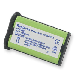 EM-CPH-489 - Ni-MH, 2.4 Volt, 1500 mAh, Ultra Hi-Capacity Battery - Replacement Battery for Panasonic HHR-P513  Cordless Phone Battery