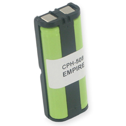 EM-CPH-508 - Ni-MH, 2.4 Volt, 850 mAh, Ultra Hi-Capacity Battery - Replacement Battery for Panasonic HHR-P105 Cordless Phone Battery