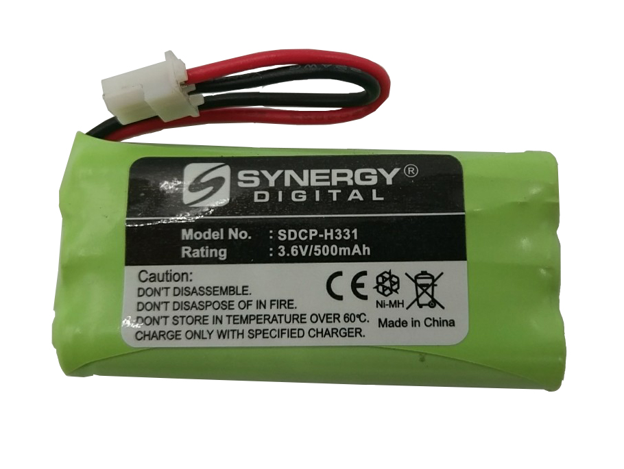 EM-CPH-517J - Ni-MH, 3.6 Volt, 500 mAh, Ultra Hi-Capacity Battery - Replacement Battery for vTech 89-1333-01-00, BT5632/BT5872  Cordless Phone Battery