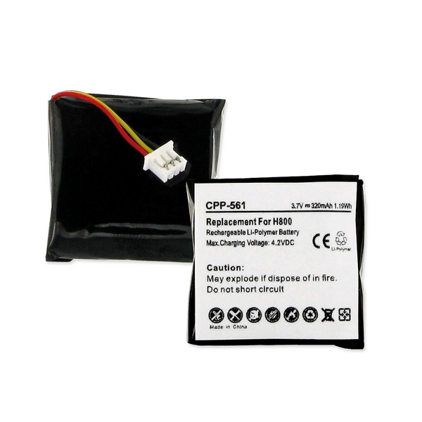 CPP-561 LI-POL Battery - Rechargeable Ultra High Capacity (LI-POL 3.7V 320mAh) - Replacement For Logitech 533-000067 Cordless Phone Battery