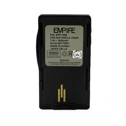 EPP-7395 Ni-CD Battery - Rechargeable Ultra High Capacity (1200 mAh) - replacement for Motorola NTN7395A Battery