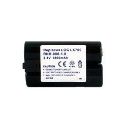 RNH-006-1.8 Ni-MH 2.4V (1800 mAh) Battery - Replacement For Logitech L-LC3H-AA and 190264-0000 Remote Control Battery