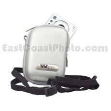 Vidpro EVA-10 Silver Hard Case for Sony Digital Camera Designed to fit Cyber-shot(R) Cameras