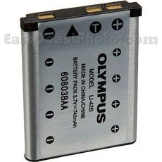 Olympus LI-42B Lithium Ion Rechargeable Battery  (3.7 volt - 740 mAh)