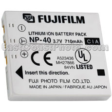 Fujifilm NP-40 Lithium-Ion Rechargeable Battery (3.7volt -  710mAh)
