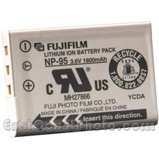 Fuji NP-95 Lithium Ion Rechargeable Battery (3.7 volt - 1800 mAh)