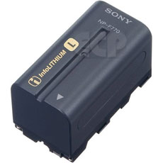 Sony NP-F770, Info-Lithium Rechargeable Battery Pack (7.2v, 4400mAh)