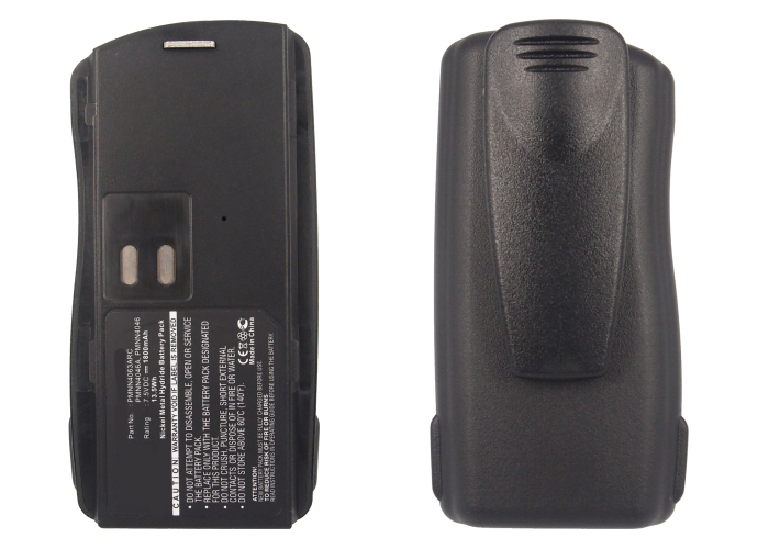 Synergy Digital 2-Way Radio Battery, Compatible with Motorola PMNN4046 2-Way Radio Battery (Ni-MH, 7.5V, 1800mAh)