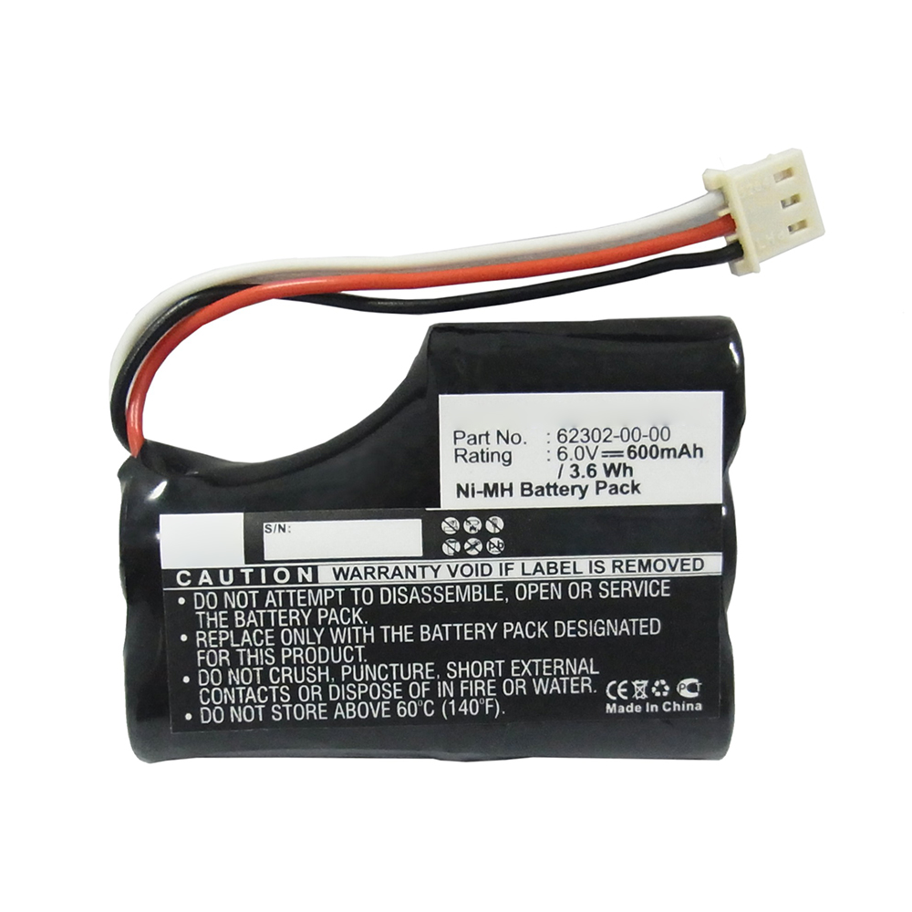 Synergy Digital Barcode Scanner Battery, Compatible with Symbol 62302-00-00 Barcode Scanner Battery (Ni-MH, 6V, 750mAh)