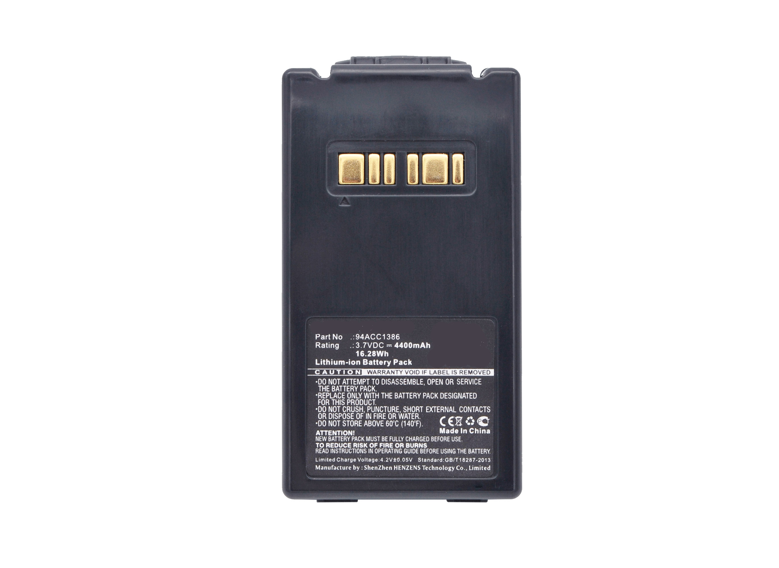 Synergy Digital Barcode Scanner Battery, Compatible with Datalogic BT-26 Barcode Scanner Battery (Li-ion, 3.7V, 4400mAh)