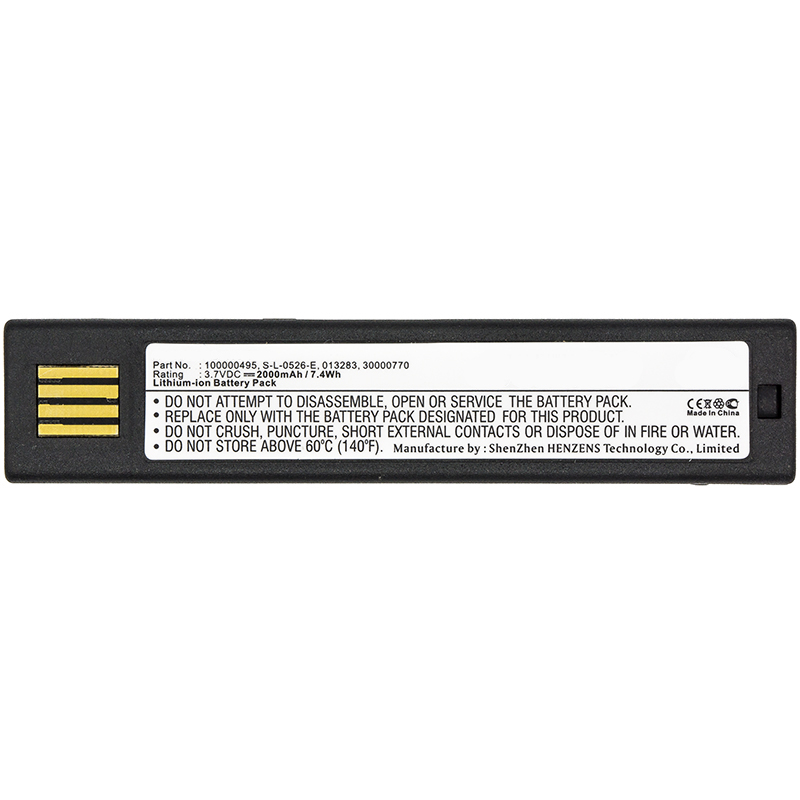 Synergy Digital Barcode Scanner Battery, Compatible with Honeywell BAT-SCN01 Barcode Scanner Battery (Li-ion, 3.7V, 2000mAh)