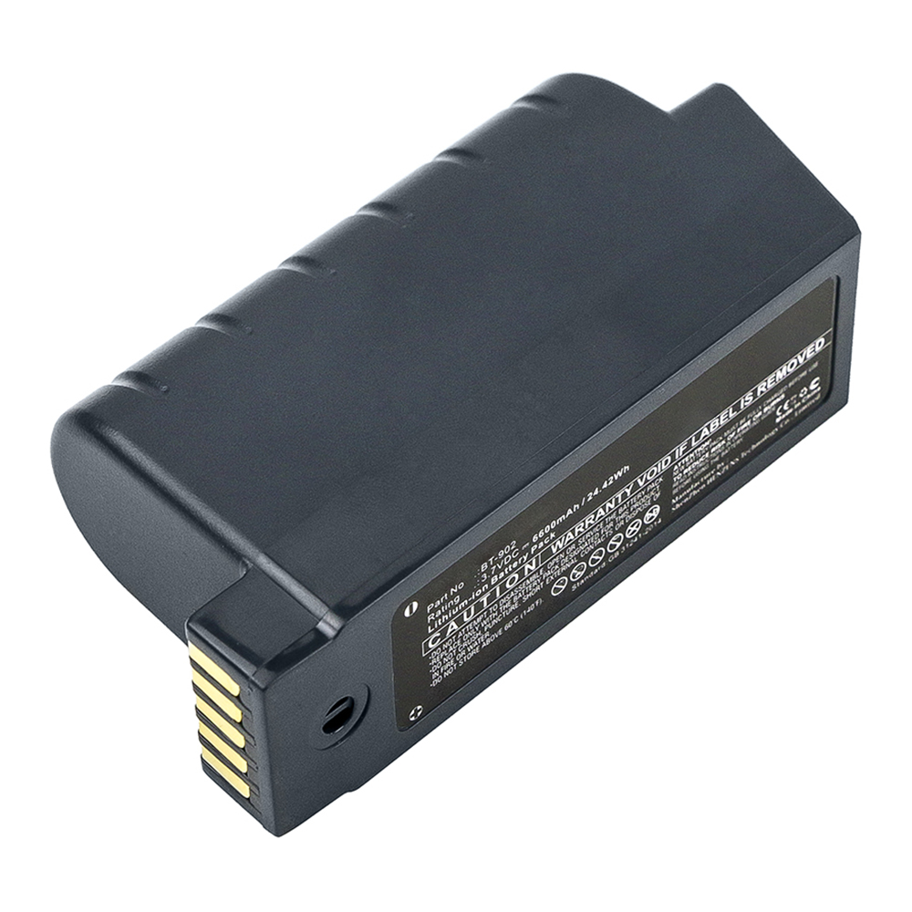 Synergy Digital Barcode Scanner Battery, Compatible with Vocollect BT-902 Barcode Scanner Battery (Li-ion, 3.7V, 6600mAh)