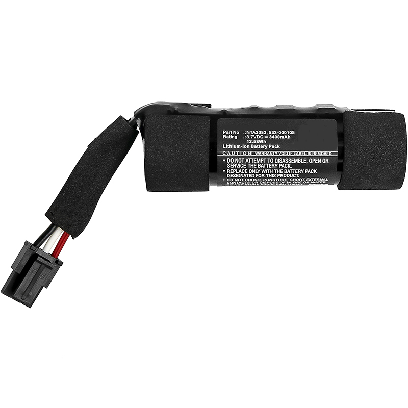 Synergy Digital Speaker Battery, Compatiable with Logitech 533-000105, NTA3083 Speaker Battery (3.7V, Li-ion, 3400mAh)