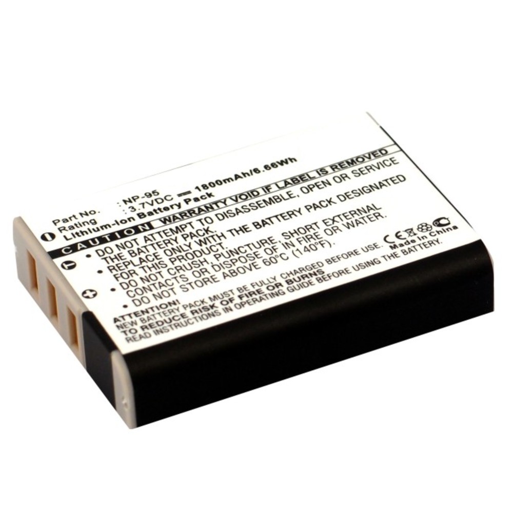 Synergy Digital Camera Battery, Compatible with Fujifilm FinePix F30, FinePix F31fd Camera Battery (3.7, Li-ion, 1800mAh)