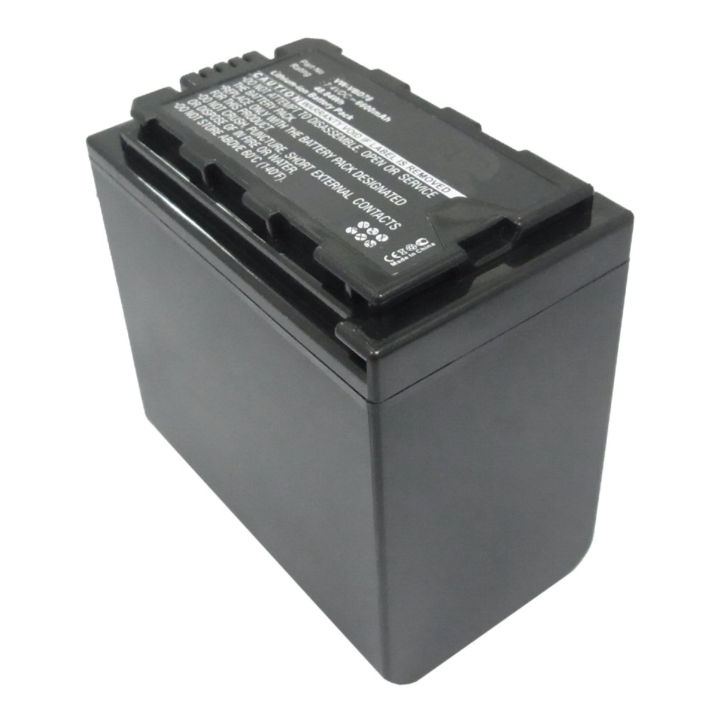 Synergy Digital Camera Battery, Compatible with Panasonic AJ-PX270, AJ-PX298, AJ-PX298MC, HC-MDH2, HC-MDH2GK, HC-MDH2GK-K, HC-MDH2M, HDC-MDH2GK Camera Battery (7.4, Li-ion, 6600mAh)