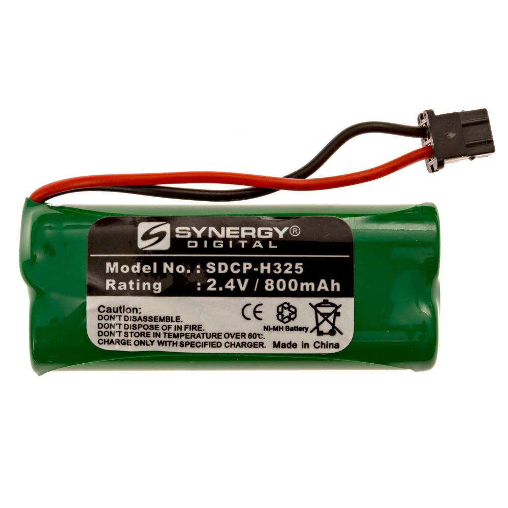 SDCP-H325 - Ni-MH, 2.4 Volt, 800 mAh, Ultra Hi-Capacity Battery - Replacement Battery for Uniden BT-1002 and BBTG0609001 Cordless Phone Batteries