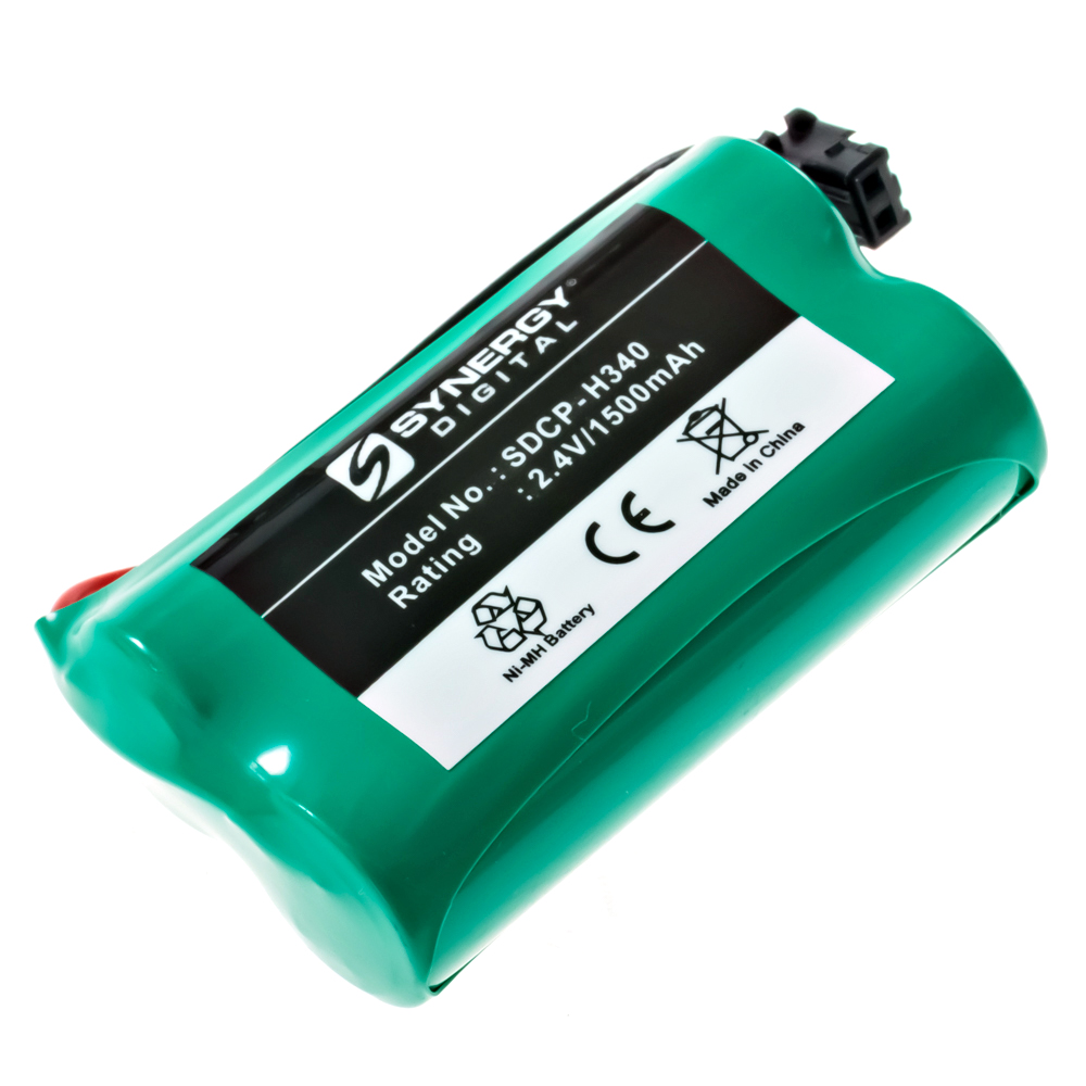 SDCP-H340 - Ni-MH, 2.4 Volt, 1500 mAh, Ultra Hi-Capacity Battery - Replacement Battery for Panasonic HHR-P506 Cordless Phone Battery