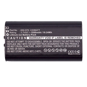Synergy Digital Dog Collar Battery, Compatible with SportDOG 650-970 Dog Collar Battery (Li-ion, 3.7V, 5200mAh)