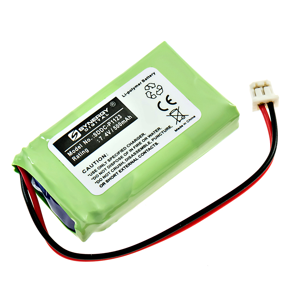 Synergy Digital Dog Collar Battery, Compatible with Dogtra BP74T2 Dog Collar Battery (Li-Pol, 7.4V, 500mAh)