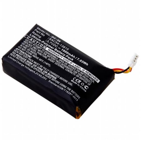 Synergy Digital Dog Collar Battery, Compatible with SportDog SAC54-13815 Dog Collar Battery (Li-Pol, 3.7V, 1900mAh)