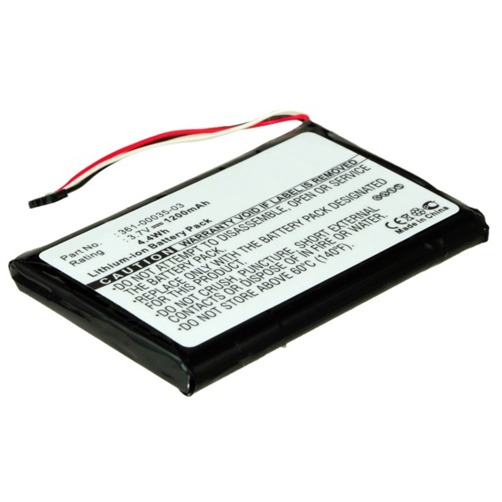 Synergy Digital GPS Battery, Compatible with Garmin 361-00035-03 GPS Battery (Li-ion, 3.7V, 1200mAh)
