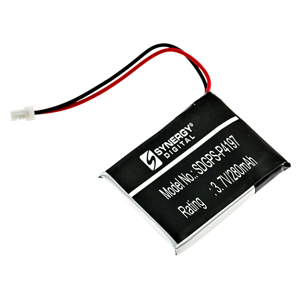 Synergy Digital GPS Battery, Compatible with Golf Buddy PL482730 GPS Battery (Li-Pol, 3.7V, 280mAh)