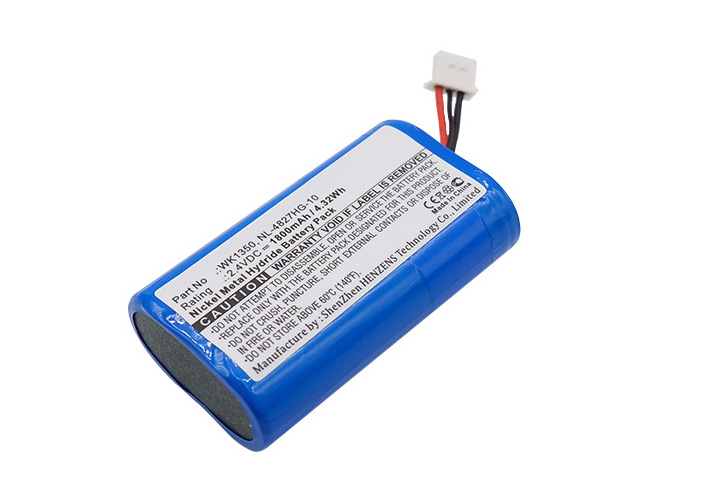 Synergy Digital Wireless Headset Battery, Compatible with Bosch WK1350 Wireless Headset Battery (Ni-MH, 2.4V, 1800mAh)