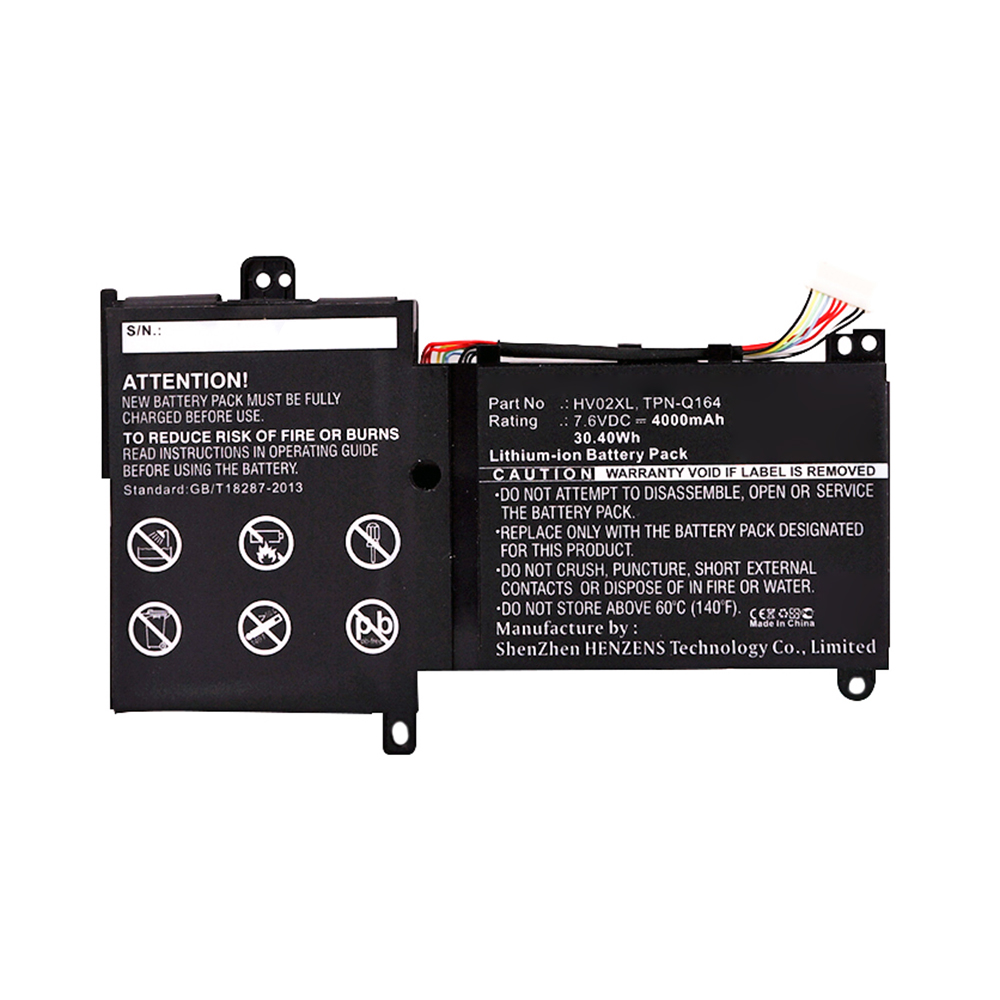 Synergy Digital Laptop Battery, Compatible with HP 796219-421, 796219-541, 796355-005, HSTNN-LB6P Laptop Battery (7.6V, Li-ion, 4000mAh)