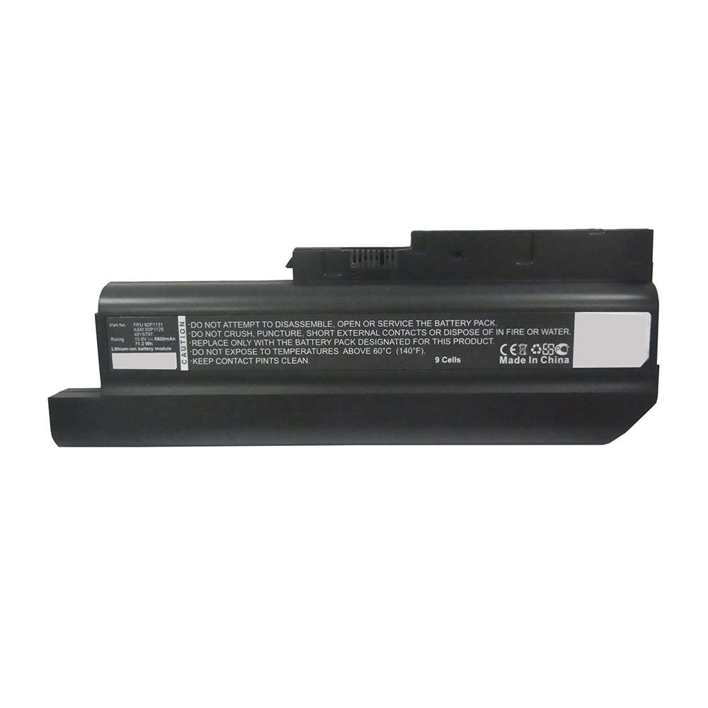 Synergy Digital Laptop Battery, Compatible with IBM ASM 92P1138 Laptop Battery (Li-ion, 10.8V, 6600mAh)