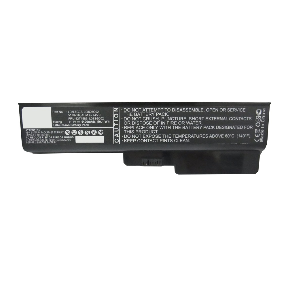 Synergy Digital Laptop Battery, Compatible with Lenovo ASM 42T4586 Laptop Battery (Li-ion, 11.1V, 4400mAh)
